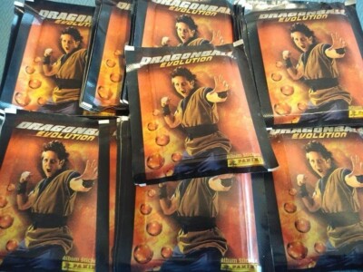 Italy 2009 Panini Dragon Ball Evolution La Pelicula x50 sticker Pack