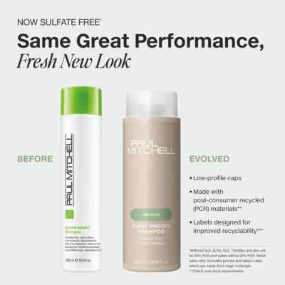 Paul Mitchell Smoothing Super Skinny Shampoo (Select Size)