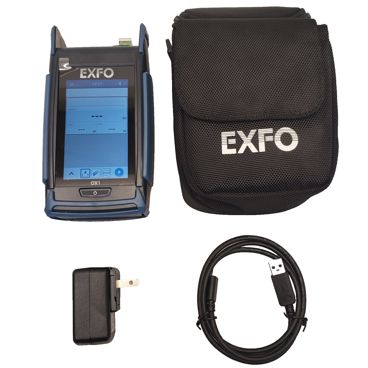 EXFO OX1-PRO-M-PPM-88 Explorer PRO Kit Fiber Optical SC/APC Dual