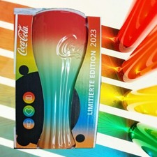 McDonalds -  REGENBOGEN Coca  Cola Glas  2023 - NEU & OVP