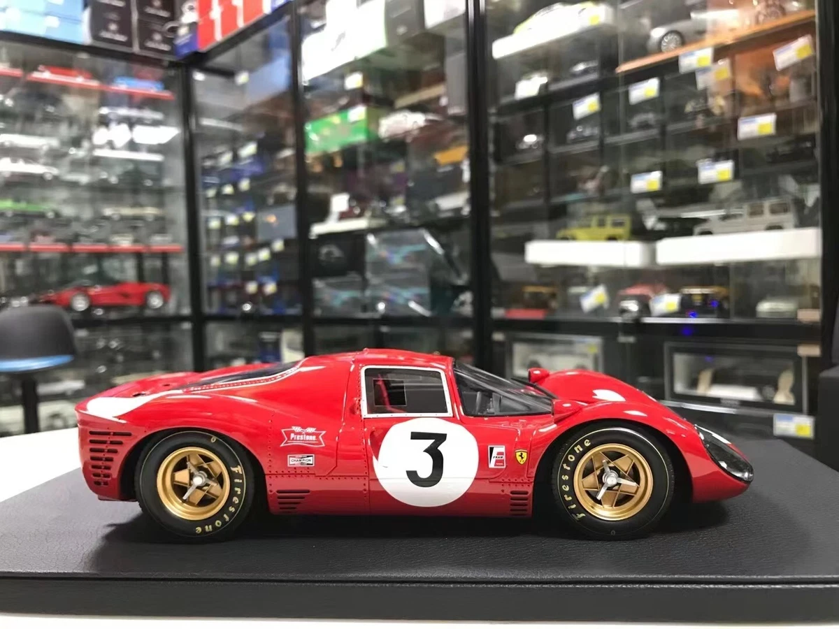 1/18 Top Marques Ferrari 330 P4 1000km Monza #3 Winner 1967