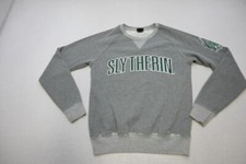 Harry Potter Slytherin Crew Neck Sweater Long Sleeve Fleece Mens Size Small
