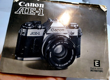 Canon AE-1 camera Manual Guide  Instructions EN Instruction Guide