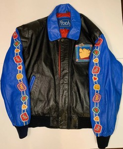winnie the pooh leather jacket