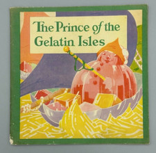 1926 ROYAL GELATIN Advertising Storybook RECIPES Prince of Isles Jello Baking