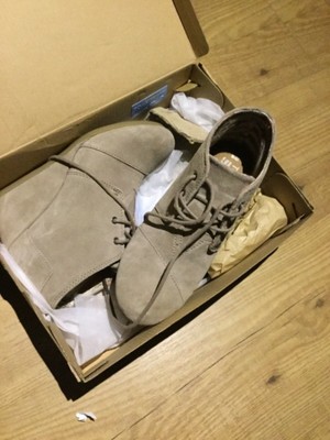 desert taupe suede women's kala booties