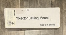 New Prjcm3 Universal Projector Ceiling Mount Kit Telescoping Height Pyle White