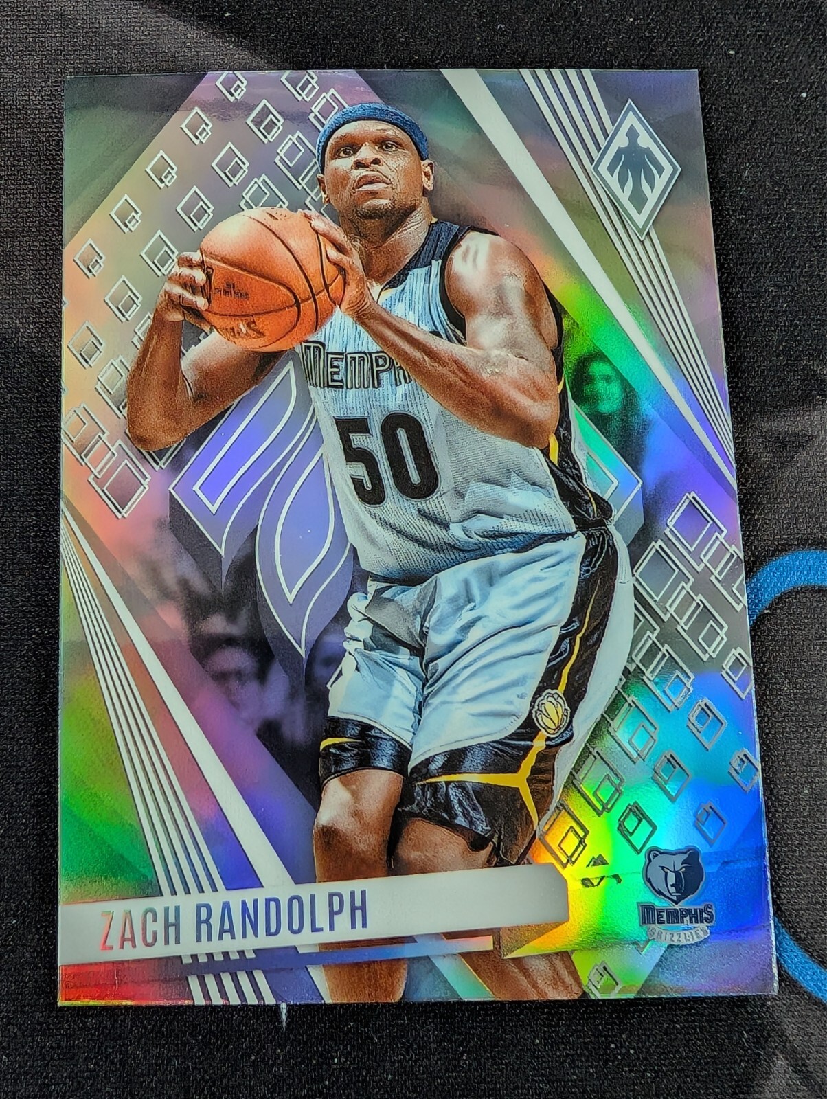 2023-24 Panini Phoenix - #180 Zach Randolph Silver Holo Prizm