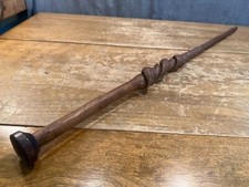 Vintage Hand Carved Wooden Walking Stick/Cane Very Unique Folk Art