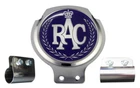 Scooter Bar Badge - Classic  R A C Wreath  - FREE BRACKET & FIXINGS