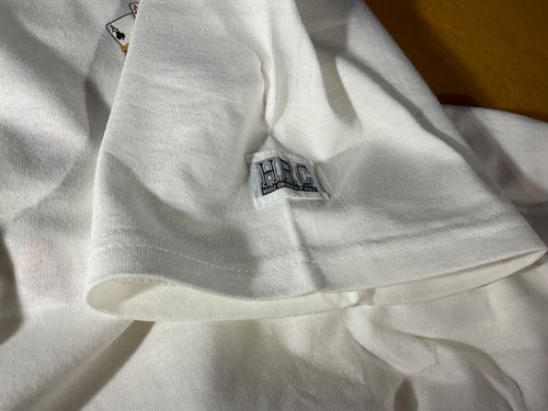 Q11-41 HARD ROCK CAFE T-SHIRT - LAS VEGAS, NEVADA - SIZE L - WHITE - Picture 5 of 6