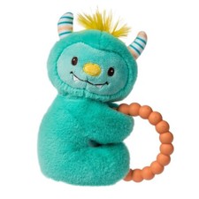 Taggies Mookie Monster Soft Toy Teether Rattle   5  Long