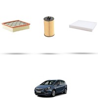 Hoffcar Wartungsset - 3 Filter Kompatibel Mit Opel Zafira C Tourer 1.6 CNG 1