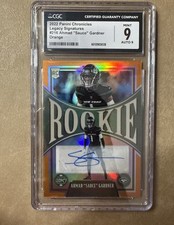 2022 Panini Chronicles - Legacy Update Rookies Ahmad Gardner #216 Orange...