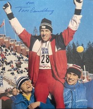 Tom Sandberg norw. Kombinierer Olympiasieger 1984 Weltmeister 1982+1984 Original