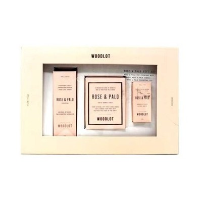 WOODLOT 3-Pc. Rose & Palo Gift Set