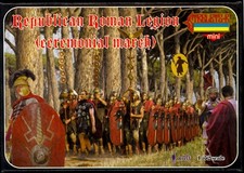 Strelets Models 1/72 REPUBLICAN ROMAN LEGION CEREMONIAL MARCH Figure Set