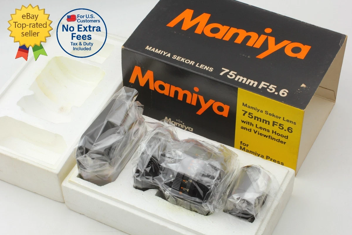 Mamiya f/5.6 Camera Lenses 75mm Focal for sale | eBay