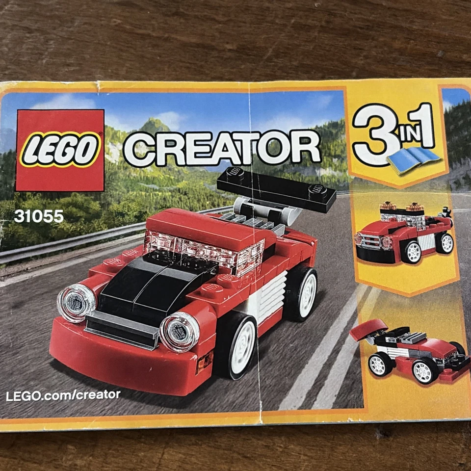 LEGO Creator 31055 Red Racer, photo 2 of 5