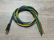 One new build quality TANNOY 4 pin speaker plugs 1.5M wire Silver Reds Golds HPD