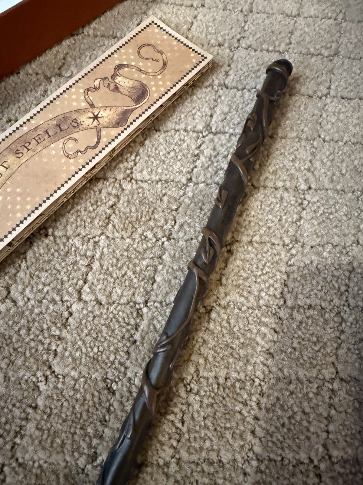 Authentic Harry Potter Hermione Granger Interactive Wand with Map Unused