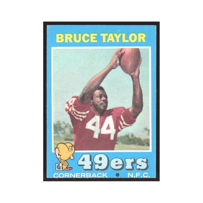 1971 Topps Bruce Taylor RC 49ers #239