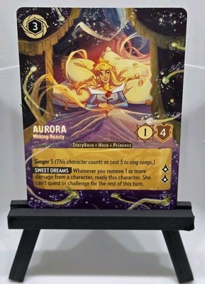 Aurora - Waking Beauty Full Art Hand painted Disney Lorcana Trading Card
