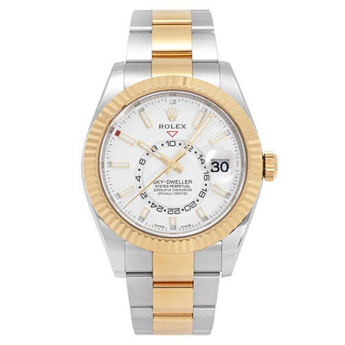 Rolex Sky Dweller 326933 Automatic winding 42mm White/bar Stainless steel