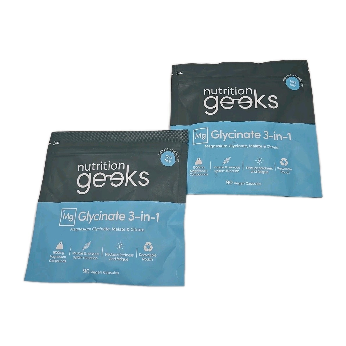 Magnesium Glycinate 3-in-1 Complex, 1800mg Magnesium Supplements 180 Tablets - Image 9