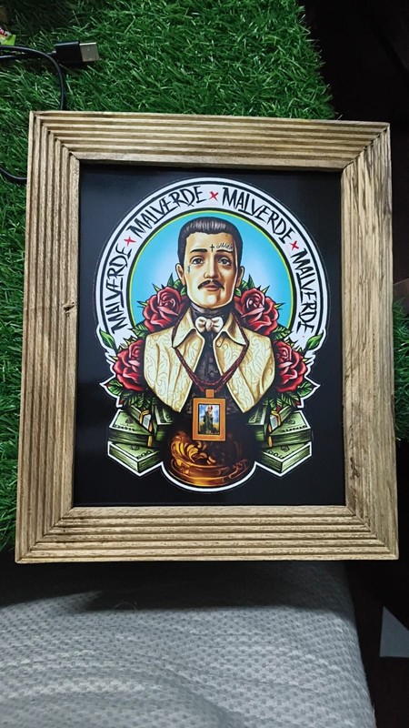 Jesus malverde frame 12x10