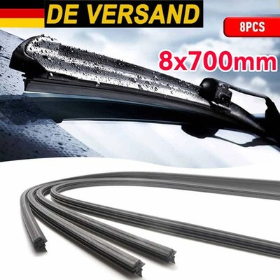 8x 700mm für Bosch Aerotwin Flex Scheibenwischergummi Wischergummi Ersatzgummi