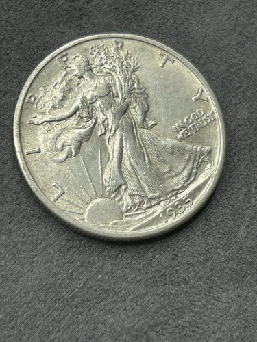 1935-S 50C Walking Liberty Silber Half Dollar vz schöne Prägung - Bild 8 von 18