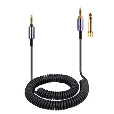 ATH M50xBT Cable Coiled Aux Cord Replacement for Audio Technica ATH M50xBT2 ATH