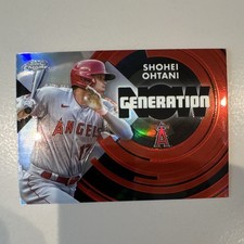 Shohei Ohtani Generation Now, 2022 Topps Chrome Update Series Angels GNC-5