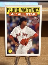 2021 Topps Baseball Pedro Martinez 1986 All Star 35th Anniversary Card #86AS42
