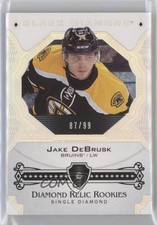 2017-18 Upper Deck Black Diamond Relic Rookies Single 87/99 Jake DeBrusk fv7