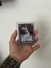 2026 Bowman Chrome Marek Houston 1st Prospect Base Auto #CPA-MHO Twins