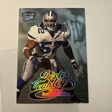1999 Fleer Ultra Dexter Coakley #/99 Platinum Medallion Cowboys 3 Pro Bowl #83P