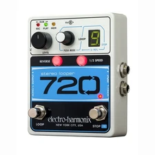 Electro-Harmonix 720 Stereo Looper Pedal 720 Seconds of Record Time