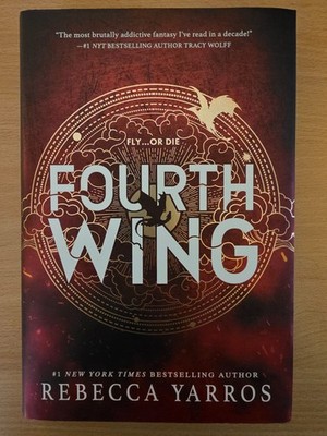 Fourth Wing by Rebecca Yarros - Holiday Special Edition with Sprayed Edges