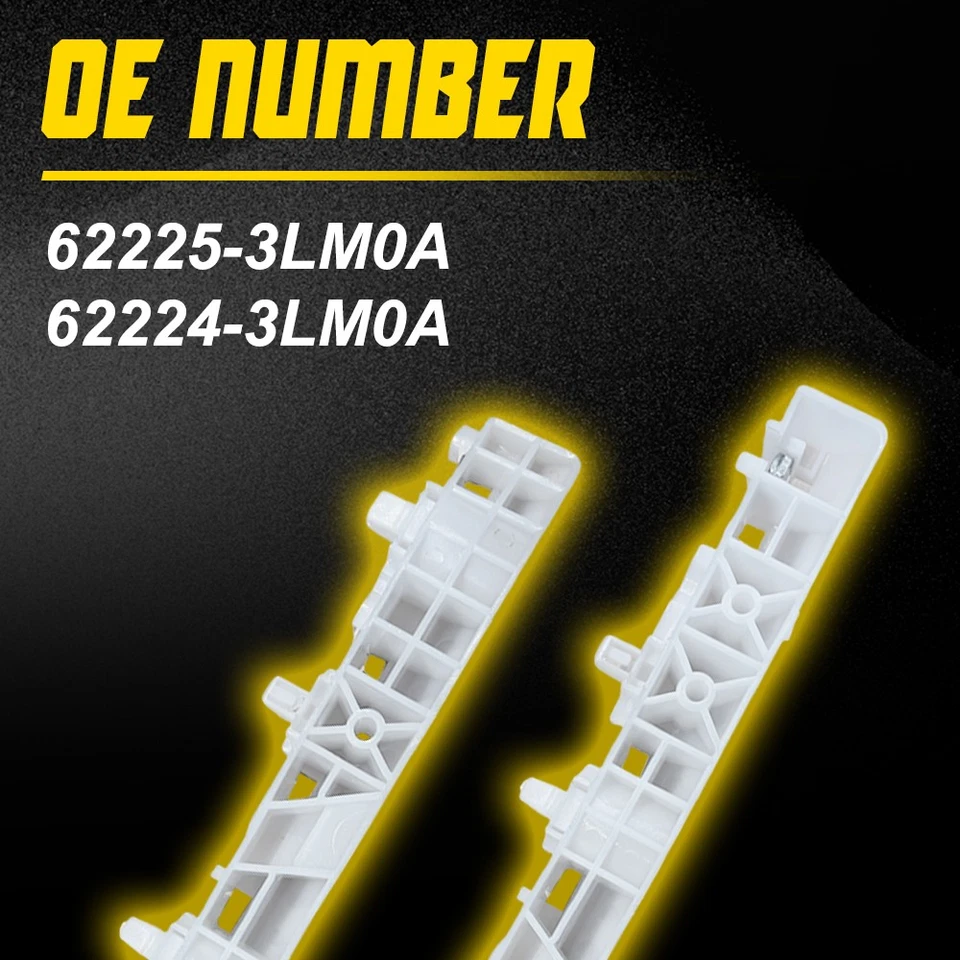 Juego de 1-10 soportes de parachoques delantero derecho derecho derecho para 13-21 Nissan NV200 622253LM0A 1-10 Foto 4 de 4