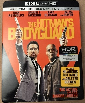 The Hitman's Bodyguard (4K UHD Blu-ray, Digital, With Slipcover 2017)