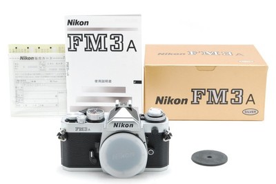 S/N 296xxxx [Unused] Nikon FM3A Silver 35mm SLR Film Camera Body From JAPAN