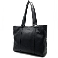 Free  Excellent Condition COACH Men s Tote Bag Hudson Leather Double Handle Tote