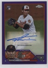 2023 Topps Chrome Update Purple Refractor /250 Shintaro Fujinami #AC-SF Auto 7xr
