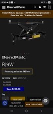 BendPak Rbj9,000 Lb. Capacity, Easy-Roll Wheels Rolling Bridge Jack
