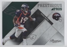 2010 Playoff Prestige Prestigious Pros Green 136/250 Eddie Royal #18 3n7