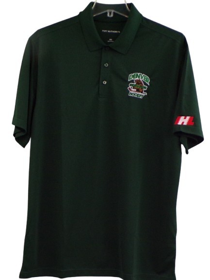 IHL Hockey Denver Grizzlies Embroidered Mens Polo XS-6XL, LT-4XLT New
