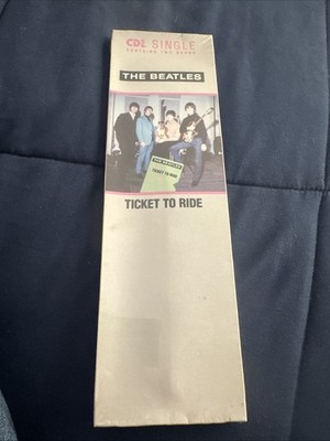 Factory Sealed The Beatles CD3 Single Ticket To Ride / Yes It Is 1989