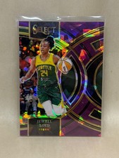 2024 Panini Select WNBA #142 Jewell Loyd Prizms Purple Ice #/149